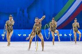 Gymnastics - Rhythmic Gymnastic - World Cup 2024 Group 5 Hoops