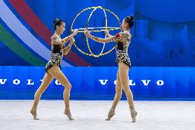 Gymnastics - Rhythmic Gymnastic - World Cup 2024 Group 5 Hoops