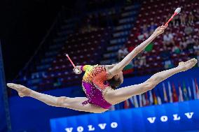 Gymnastics - Rhythmic Gymnastic - World Cup 2024 - Individual Ribbon and Clubs