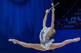 Gymnastics - Rhythmic Gymnastic - World Cup 2024 - Individual Ribbon and Clubs