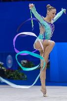 Gymnastics - Rhythmic Gymnastic - World Cup 2024 - Individual Ribbon and Clubs