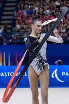 Gymnastics - Rhythmic Gymnastic - World Cup 2024 - Individual Ribbon and Clubs