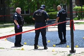 44-year-old Male Victim Shot Multiple Times And Killed At Dearborn Homes Playground On The First Weekend Of Summer In Chicago Il