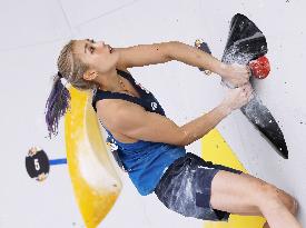 Sports climbing: Qualifying meet for Paris Olympics