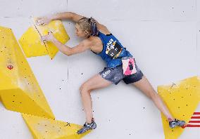 Sports climbing: Qualifying meet for Paris Olympics