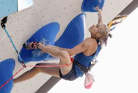 Sports climbing: Qualifying meet for Paris Olympics