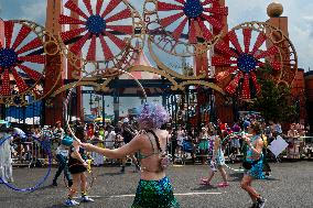 Coney Island Mermaid Parade 2024, Brooklyn, NYC, USA