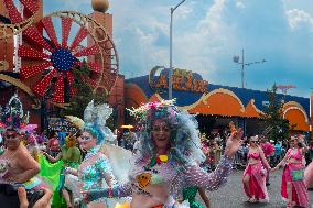 Coney Island Mermaid Parade 2024, Brooklyn, NYC, USA