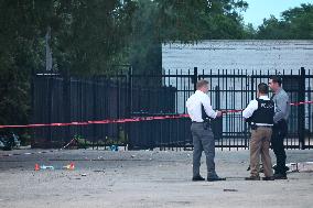 16-year-old Male Victim Shot Multiple Times And Killed At Ogden Park In Chicago Illinois