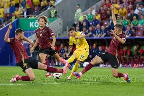 (SP)GERMANY-COLOGNE-FOOTBALL-EURO 2024-BELGIUM VS ROMANIA