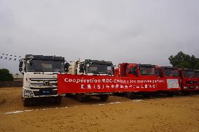 DR CONGO-KINSHASA-CHINESE-BUILT RING ROADS PROJECT-LAUNCH