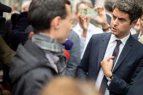 Gabriel Attal on Campaign in Orne and Sarthe