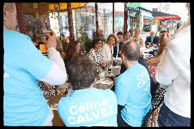 Rachida Dati On Visit To Support Celine Calvez Candidate In Legislative Elections - Levallois Perret