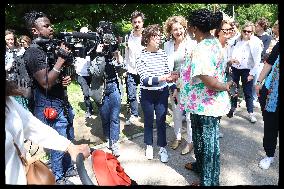 Rachida Dati On Visit To Support Celine Calvez Candidate In Legislative Elections - Levallois Perret