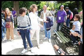 Rachida Dati On Visit To Support Celine Calvez Candidate In Legislative Elections - Levallois Perret