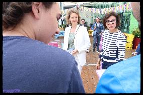 Rachida Dati On Visit To Support Celine Calvez Candidate In Legislative Elections - Levallois Perret