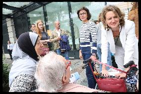 Rachida Dati On Visit To Support Celine Calvez Candidate In Legislative Elections - Levallois Perret