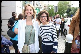 Rachida Dati On Visit To Support Celine Calvez Candidate In Legislative Elections - Levallois Perret