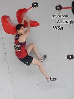 (SP)HUNGARY-BUDAPEST-OLYMPIC QUALIFIER SERIES BUDAPEST-SPORT CLIMBING-WOMEN'S BOULDER & LEAD FINAL-BOULDER