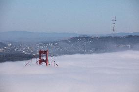 U.S.-SAN FRANCISCO-CLOUDS-VIEW