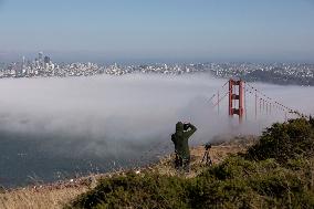 U.S.-SAN FRANCISCO-CLOUDS-VIEW