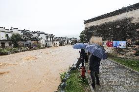 CHINA-ANHUI-FLOOD-MEASUREMENTS (CN)