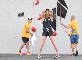 (SP)HUNGARY-BUDAPEST-OLYMPIC QUALIFIER SERIES BUDAPEST-SPORT CLIMBING-WOMEN'S BOULDER & LEAD FINAL-LEAD