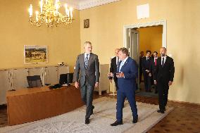 King Felipe VI Travels To Estonia
