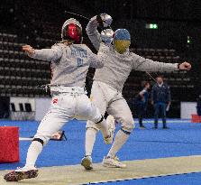 Sword match - FencingEuro Basel 2024