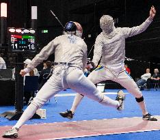 Sword match - FencingEuro Basel 2024