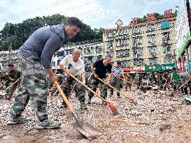Heavy Rainfall Flood Aftermath - China