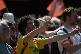 Rally Of Christians Against The Far Right - Paris