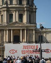 Rally Of Christians Against The Far Right - Paris