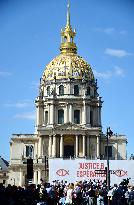 Rally Of Christians Against The Far Right - Paris