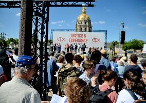 Rally Of Christians Against The Far Right - Paris