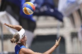 Beach Volley match - World Beach Pro Tour