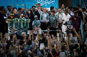 Iran-Electoral Campaign Rally For Masoud Pezeshkian