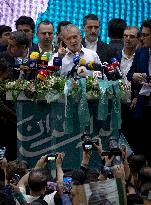 Iran-Electoral Campaign Rally For Masoud Pezeshkian