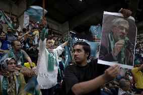 Iran-Electoral Campaign Rally For Masoud Pezeshkian