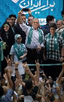 Iran-Electoral Campaign Rally For Masoud Pezeshkian