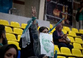 Iran-Electoral Campaign Rally For Masoud Pezeshkian