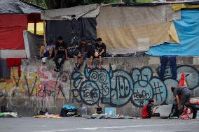 Migrants Stranded In Mexico City