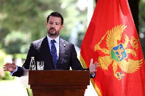 Montenegro's President Jakov Milatovic