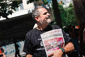 Protest Against The Far Right In Paris, France