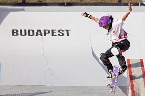 (SP)HUNGARY-BUDAPEST-OLYMPIC QUALIFIER SERIES BUDAPEST-SKATEBOARDING-WOMEN'S STREET-FINAL