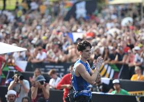 (SP)HUNGARY-BUDAPEST-OLYMPIC QUALIFIER SERIES-SPORT CLIMBING-MEN'S BOULDER & LEAD-FINAL