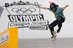 (SP)HUNGARY-BUDAPEST-OLYMPIC QUALIFIER SERIES BUDAPEST-SKATEBOARDING-WOMEN'S STREET-FINAL