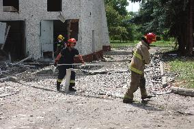 Russian missile strike damages Ivano-Frankivsk university