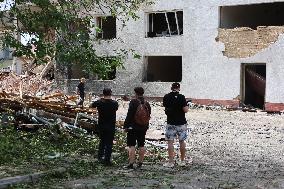 Russian missile strike damages Ivano-Frankivsk university