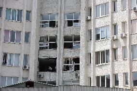 Russian missile strike damages Ivano-Frankivsk university